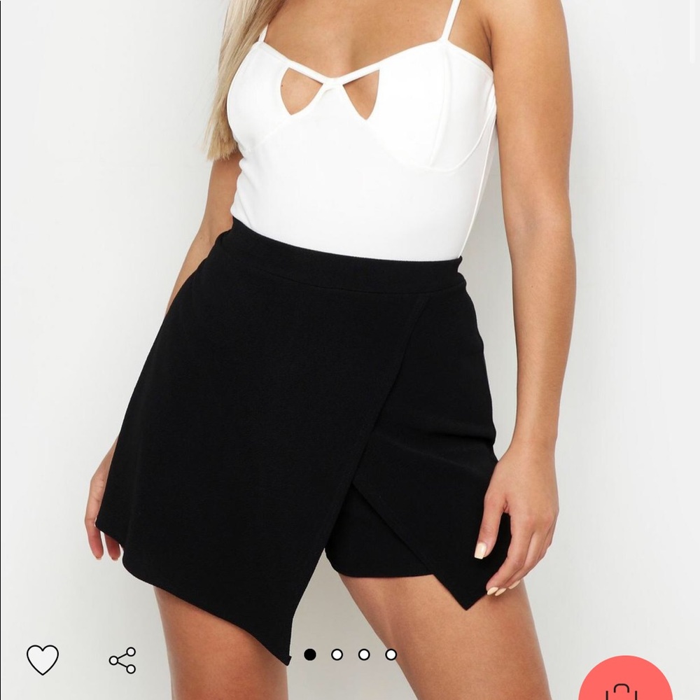 Plus Cross Over Split Skort